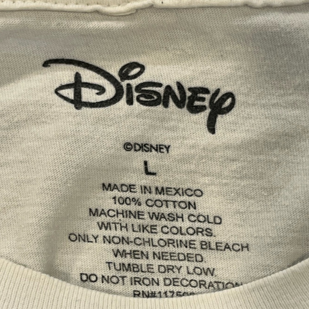 Disney Model Dept. Cotton T-Shirt, Men’s Large - Picture 2 of 2
